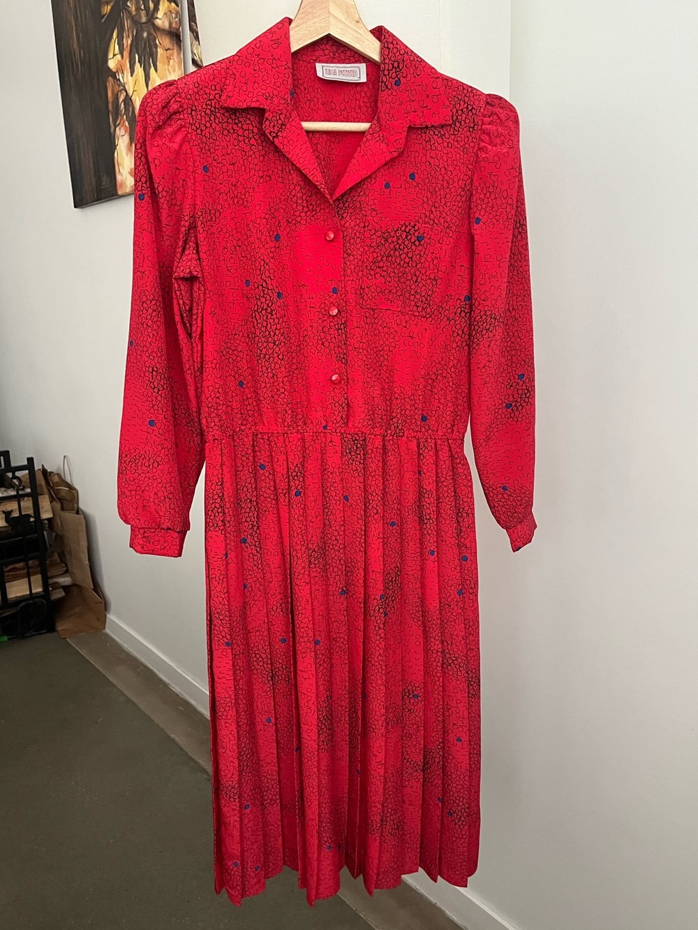 Vintage Lisa Petites Midi Dress